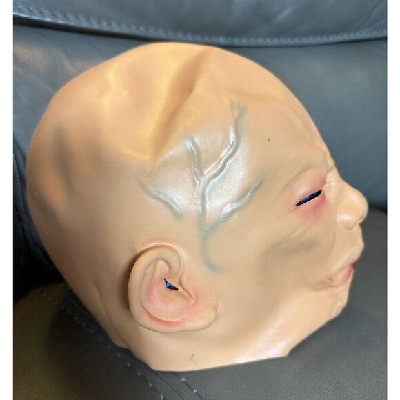 -HALLOWEEN MASK COSTUME Adult Crying Baby - Picture 3 of 5